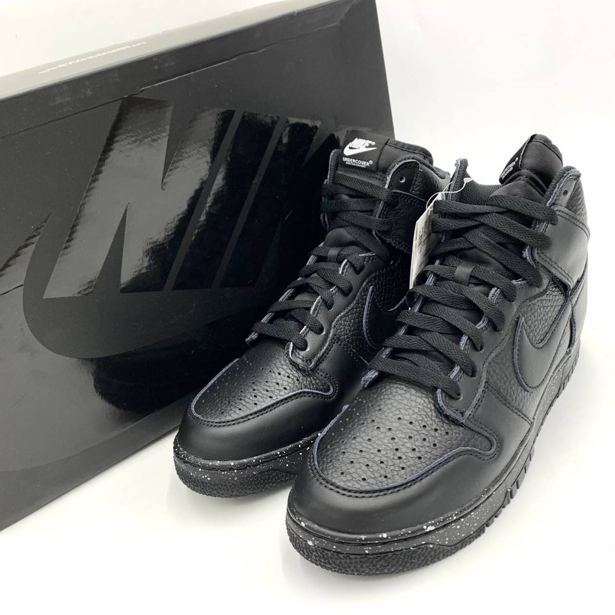 ☆未使用/ 超人気モデル!! '21年製' NIKE ナイキ × UNDERCOVER アンダカバー DUNK HI 1985 ハイカット スニーカー DQ4121-001 シューズ 28_画像1