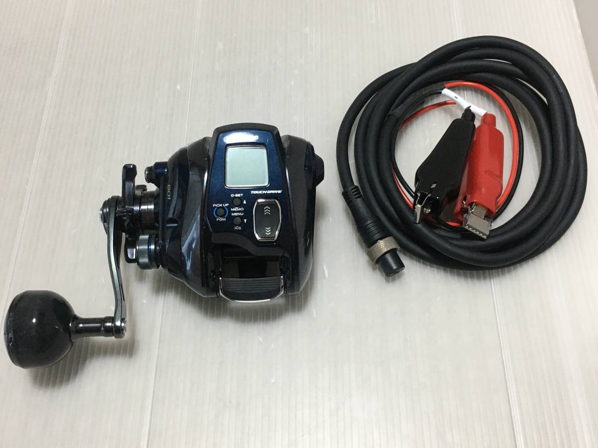 シマノ 20 フォースマスター 601 1回使用美品 左ハンドル 電動リール