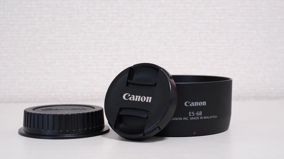 美品)Canon EF50mm F1.8 STM キヤノン 単焦点レンズ＋フィルターと