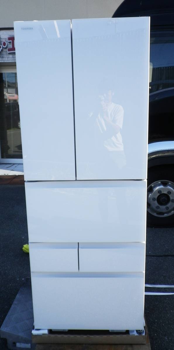 Yahoo!オークション - CH1006b TOSHIBA GR-V550FH(EW) 6ドア Yahoo!オークション - CH1006b TOSHIBA GR-V550FH(EW) 6ドア