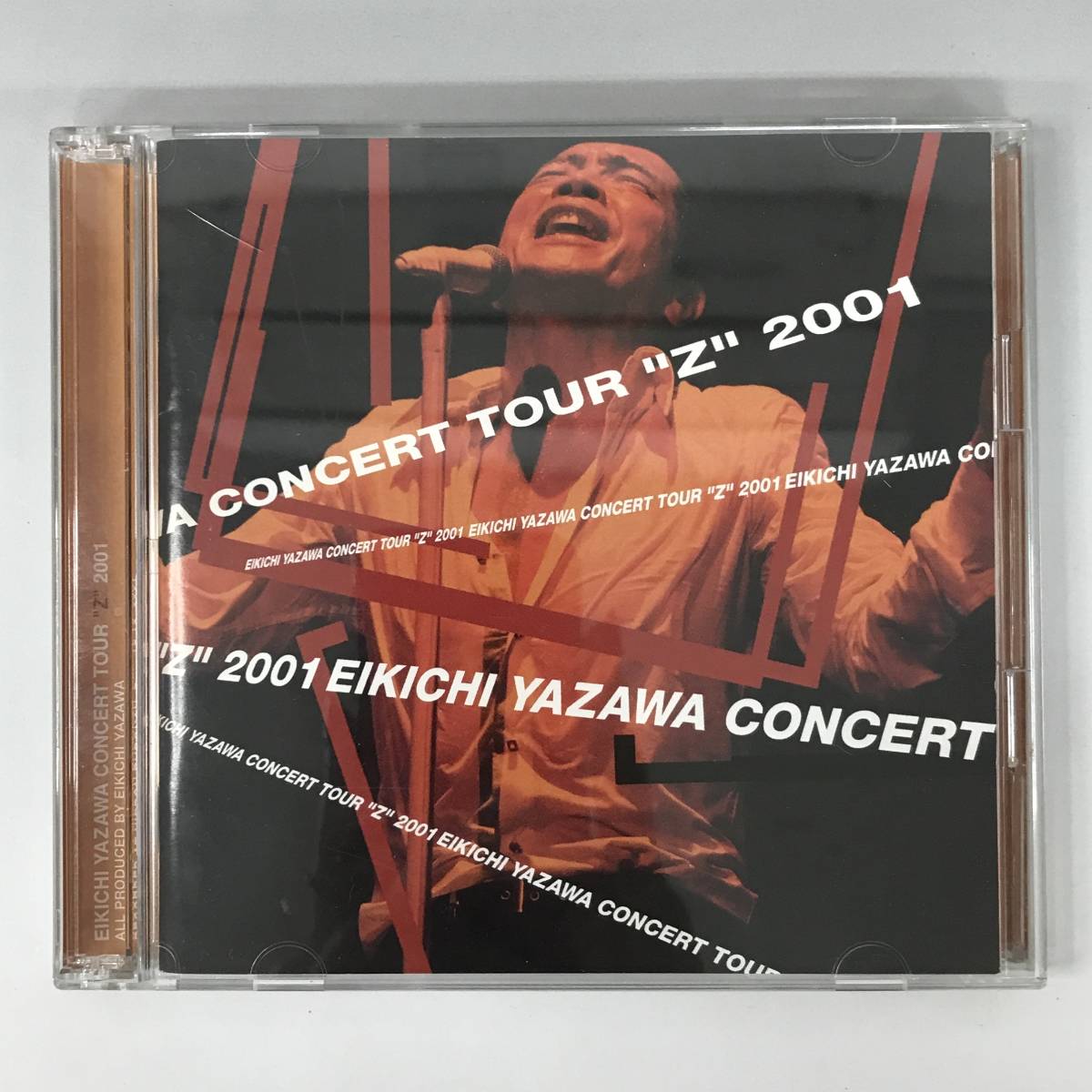 BNC17/44　帯付 見本盤 CD 矢沢永吉 CONCERT TOUR ”Z” 2001 2枚組 アルバム　E.YAZAWA TOCT-24775-76◆_画像3