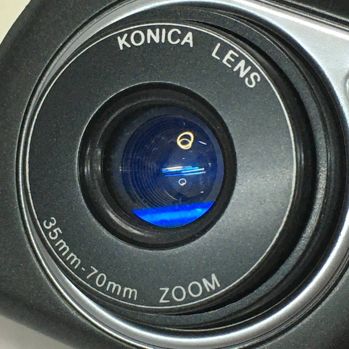 BF8/25　Konica コニカ Z-up 70 Super コンパクトフィルムカメラ 35mm/F5.2～70mm/F9.8 動作品 傷少〇_画像8