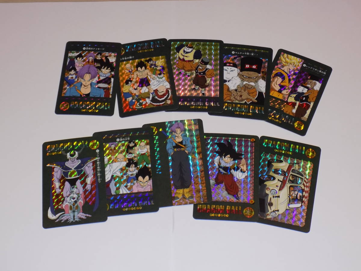 海外版 海外製 カードダス ドラゴンボール ビジュアルアドベンチャー 第5集 スペシャルカード SPECIAL CARD 全54種_画像3