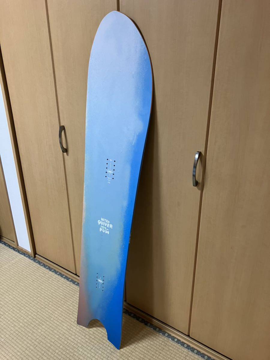 2020/2021 NITRO THE QUIVER Pow 154 ナイトロ　パウダー　バックカントリー　カービング　ファンボード ツリーラン_画像2