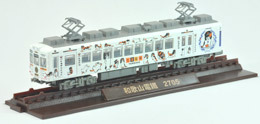 1/150 ジオコレ『 鉄道コレクション【 和歌山電鐵 たま電車 2270系 2両セット 】』トミーテック TOMYTEC 鉄コレ_画像4