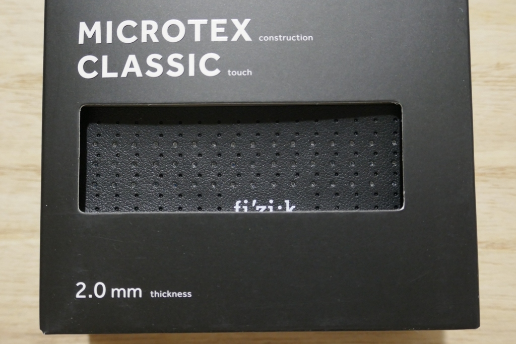 FIZIK TEMPO MICROTEX CLASSIC 2㎜厚 フィジーク バーテープ ブラックの画像2