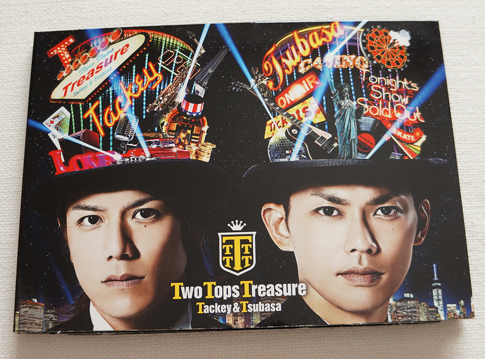 Two Tops Treasure 初回生産限定A盤 DVD付　タッキー＆翼　CD_画像1