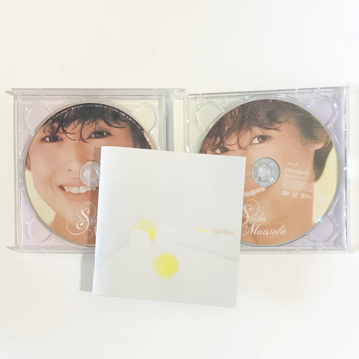 【送料無料！】松田聖子CD＋DVD「Pineapple [Blu-spec CD] [DVD付完全生産限定盤]」2009年盤_画像4