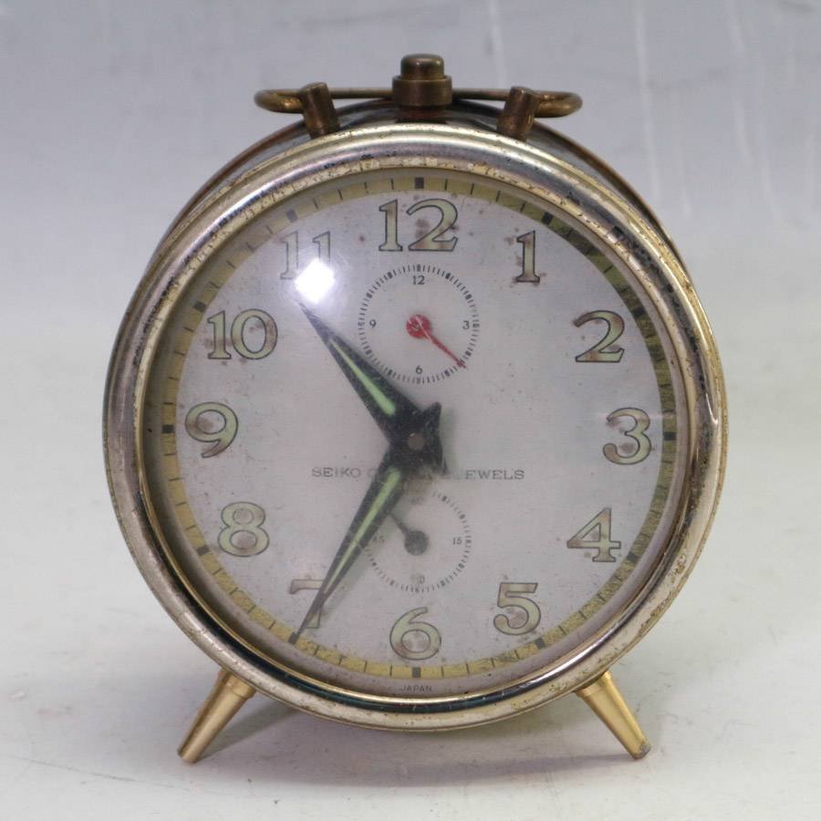 SEIKO CORONA 2JEWELS 目覚まし時計 コロナ セイコー SEIKO 手 SEIKO CORONA 2JEWELS 目覚まし時計 コロナ セイコー SEIKO 手