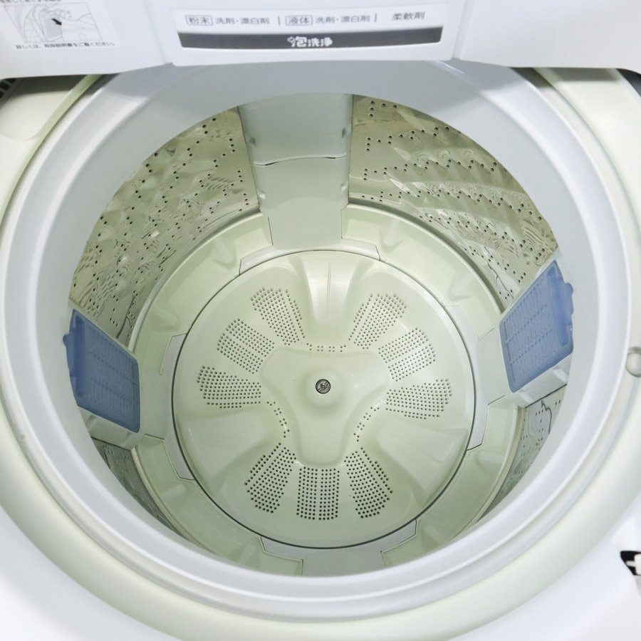 Panasonicパナソニック 8kg タテ型全自動洗濯機 NA-FA80H3 泡洗浄 自動槽洗浄○711h21_画像5