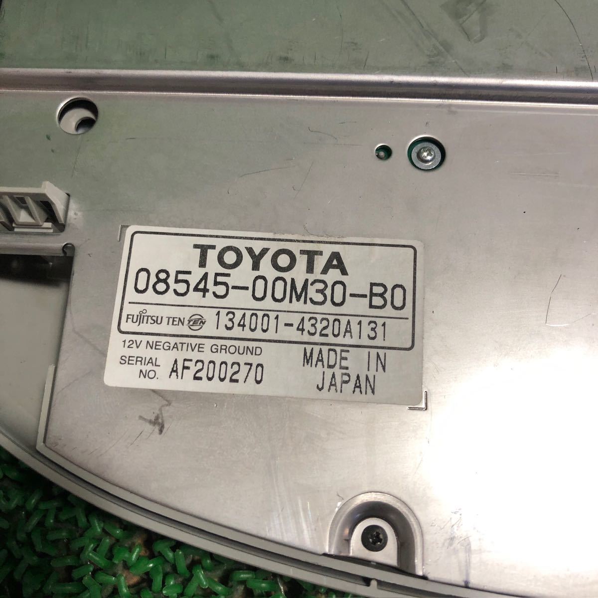 トヨタ エスティマアエラスＧACR50W 純正 リアフリップダウンモニター08545-00M30-B0 1F7 [FACR50-R511-H19-13]_画像5