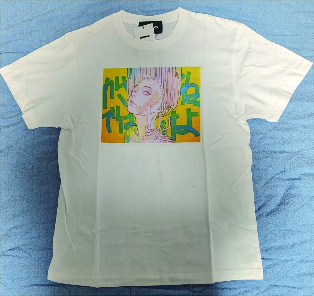 【Mサイズ】古塔つみ×ATMOS　スニーカーガール　SNEAKER GIRL Tシャツ(半袖)_画像1