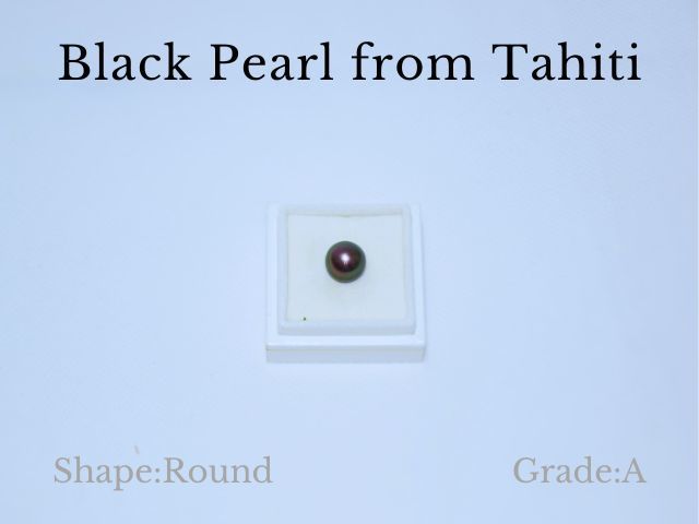 ブランドのギフト tahichi タヒチ産 ブラックパール ラウンド 激レア ジュエリー 宝玉 宝石 A グレード 10.8mm 真珠