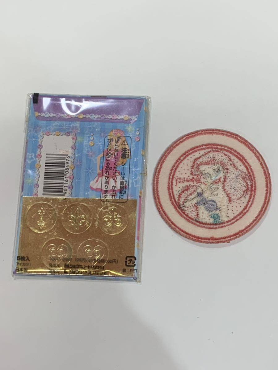 未使用アイカツ ポチ袋 アリエル ワッペン 金ピカシール付き Disney リトルマーメイド_画像2