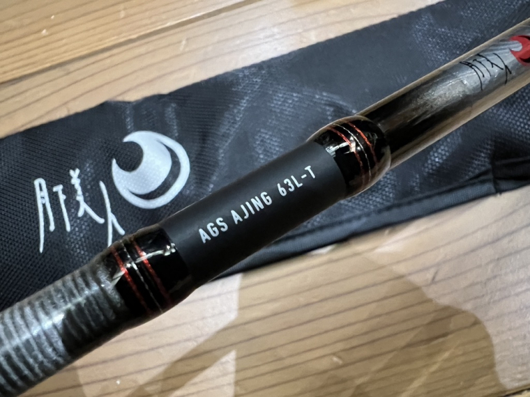 【極美品・自宅保管品】DAIWA 月下美人 AGS AJING 63L-T 6'3 LURE WT : 0.6~10g Line : 1.5~4lb PE #0.15~0.4_画像3