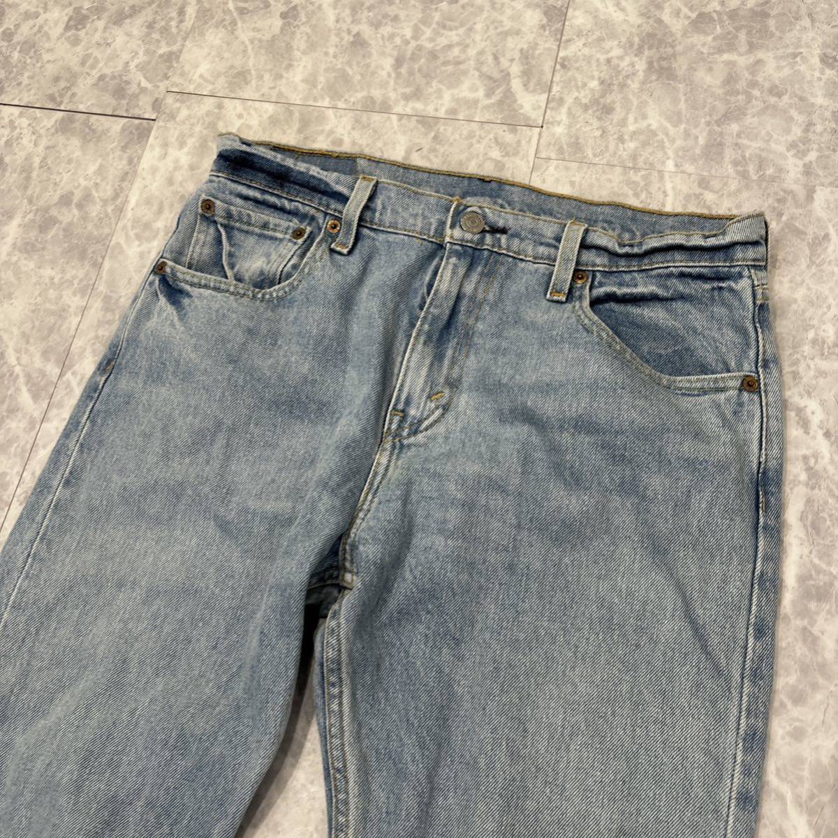 JJ＊ 01年製 メキシコ製 古着 '人気モデル' LEVI’S リーバイス 512 テーパード STRETCH デニムパンツ / ジーンズ W30 L32 メンズ ボトムス_画像3