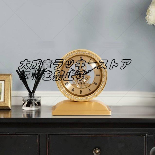 置き時計 機械 黄銅 現代 おしゃれ アンティーク調 z2133 - 一般 置き時計 機械 黄銅 現代 おしゃれ アンティーク調 z2133 - 一般