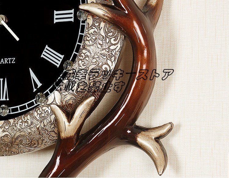 特売！極美品 ヨーロッパ　宮廷スタイル　復古　柱時計　応接間　豪華　時計　家庭用　静音時計　おしゃれ　創意　壁掛け時計 北欧 z1592_画像3