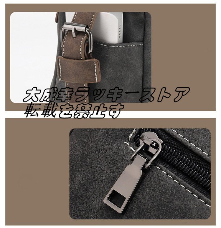  retro shoulder bag men's bag PU leather Mini shoulder bag outdoor business diagonal .. shoulder .. handbag z2751