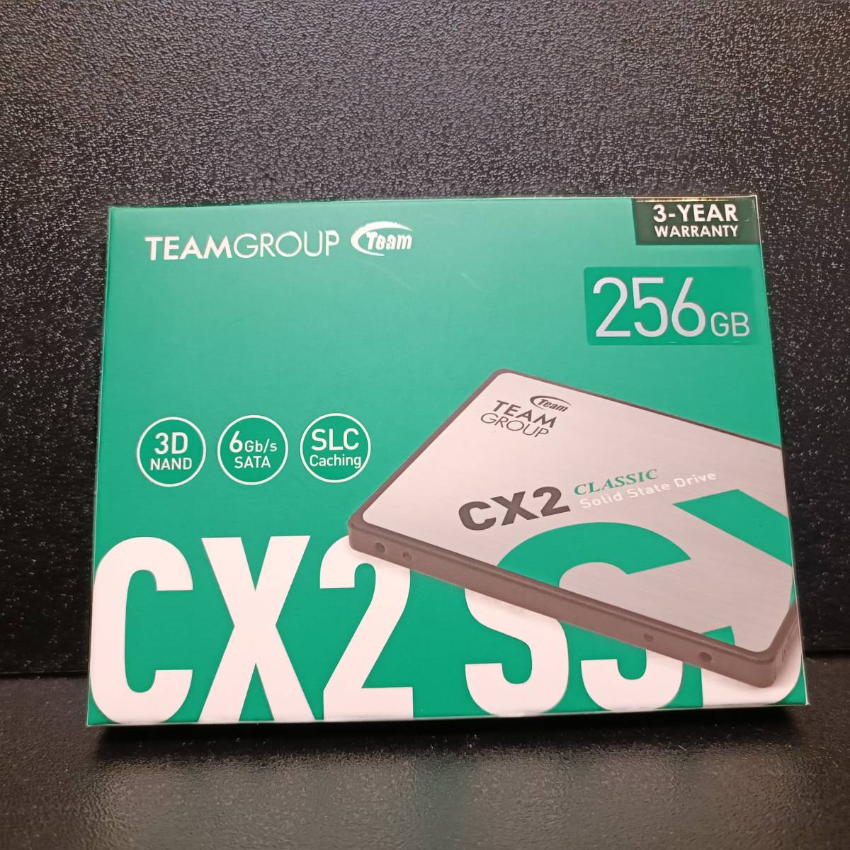 TEAM GROUP 2.5インチSSD CX2 256GB SATA 6Gb/s_画像1