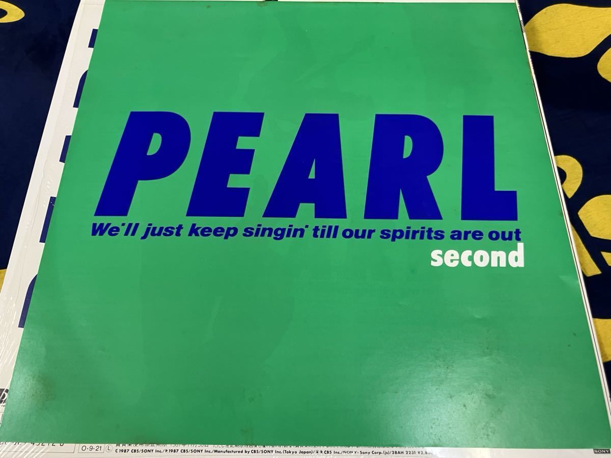 Pearl★中古LP国内盤シュリンク・ハイプステッカー付「パール～セカンド」_画像3