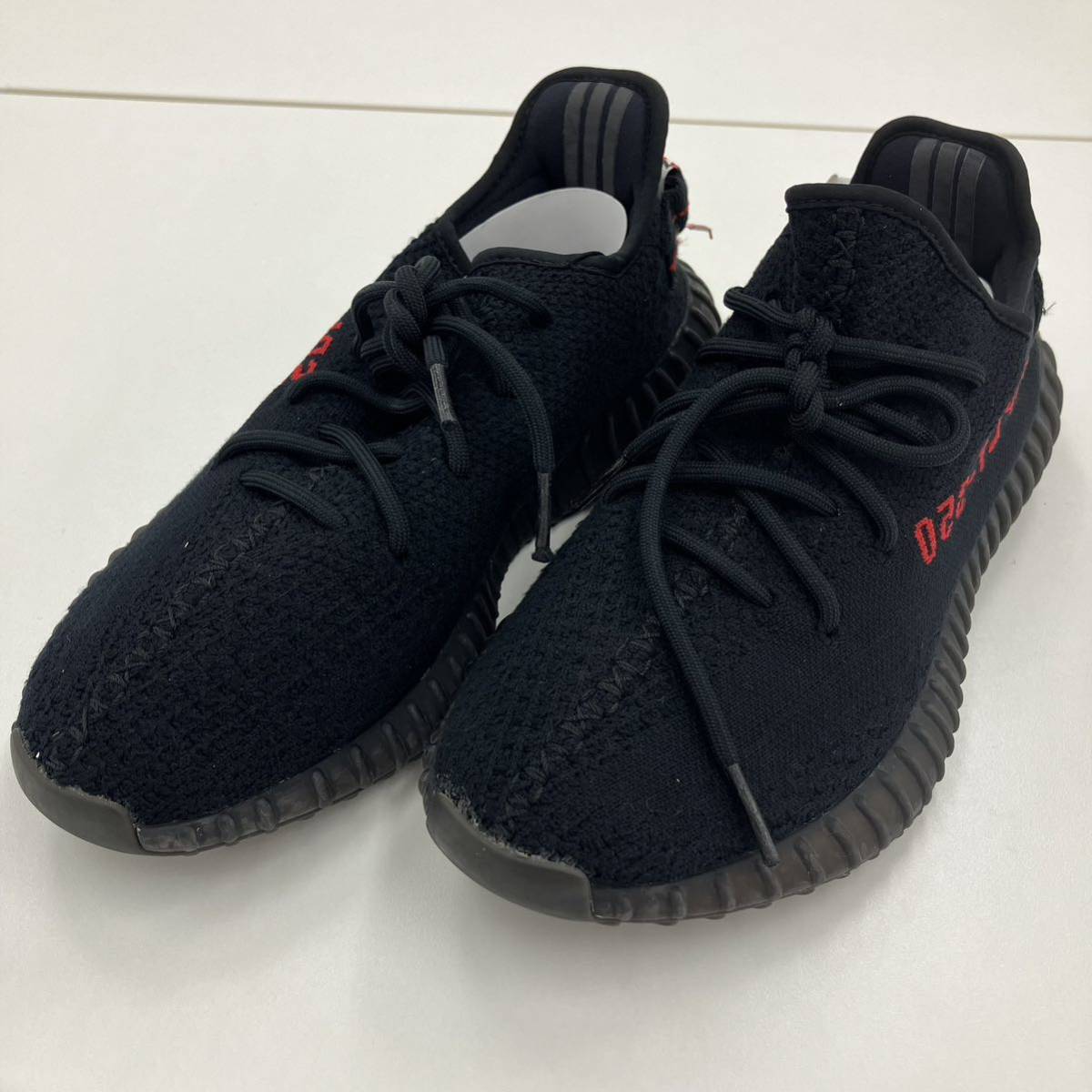 1円スタート完売モデル ADIDAS ORIGINALS アディダス オリジナルス YEEZY BOOST 350 V2 BREDイージーブーストブレッドカニエ・ウエスト_画像1