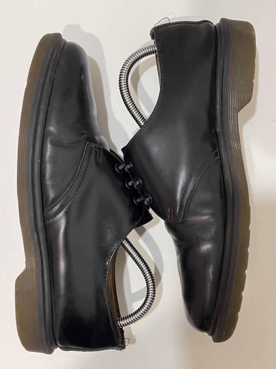 ★Dr.Martens★ドクターマーチン★1461PW★3ホールシューズ★レースアップ★プレーンウェルト★レザー★革靴★ブラック★黒★UK7★26.0cm★_画像4