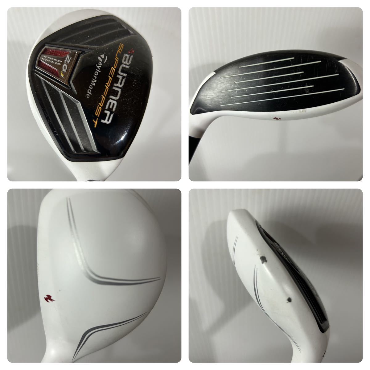 やさしい白ヘッド BURNERウッド R5アイアン Sフレックス クラブ やさしい白ヘッド BURNERウッド R5アイアン Sフレックス クラブ
