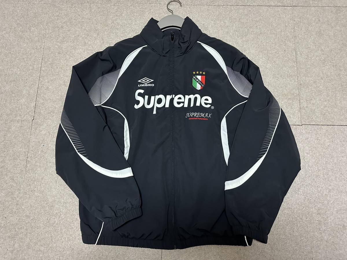100円スタート即決あり】Supreme 22SS Umbro Track Jacket 黒 L
