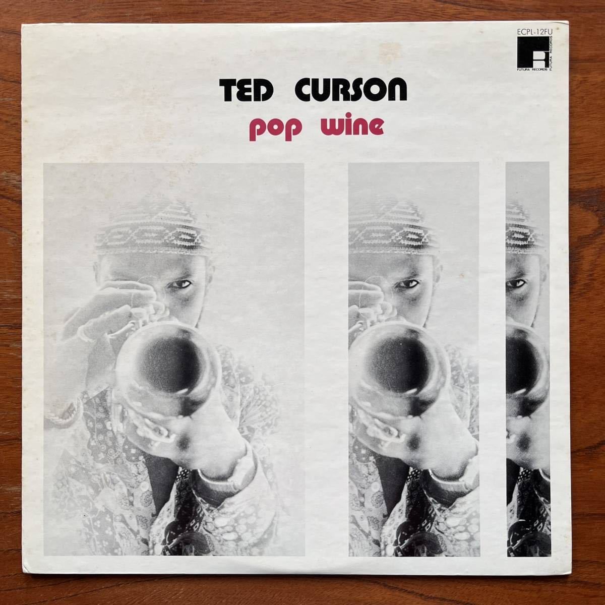 【稀少！国内盤 仏 FUTURA名盤】TED CURSON『POP WINE』テッド・カーソン - ポップ・ワイン/ジョルジュ・アルヴァニタス/GEORGES ARVANITAS_画像1