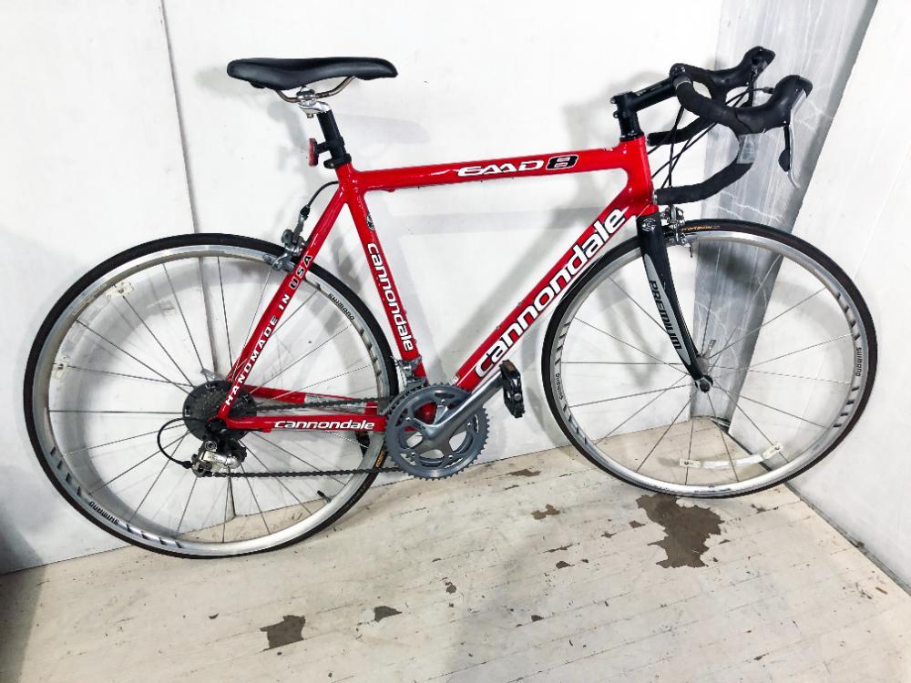 地域限定送料無料★美品 中古★Cannondale キャノンデール CAAD8 R800 ロードバイク 54cm Made in USA【CAAD8 R800】CI82_画像8