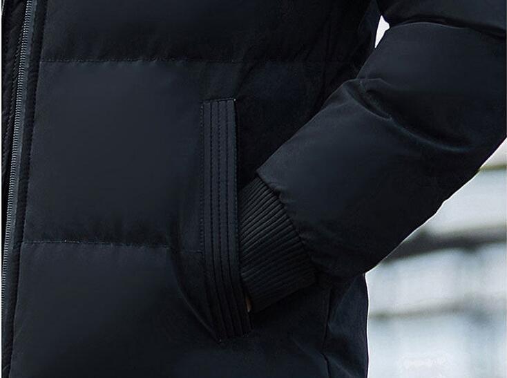 メンズ ダウンジャケットブルゾン キルティング 中綿ジャケット コート冬 アウター 防風 防寒 ジャンパー シンプル 大きいサイズ M~5XL 灰_画像9