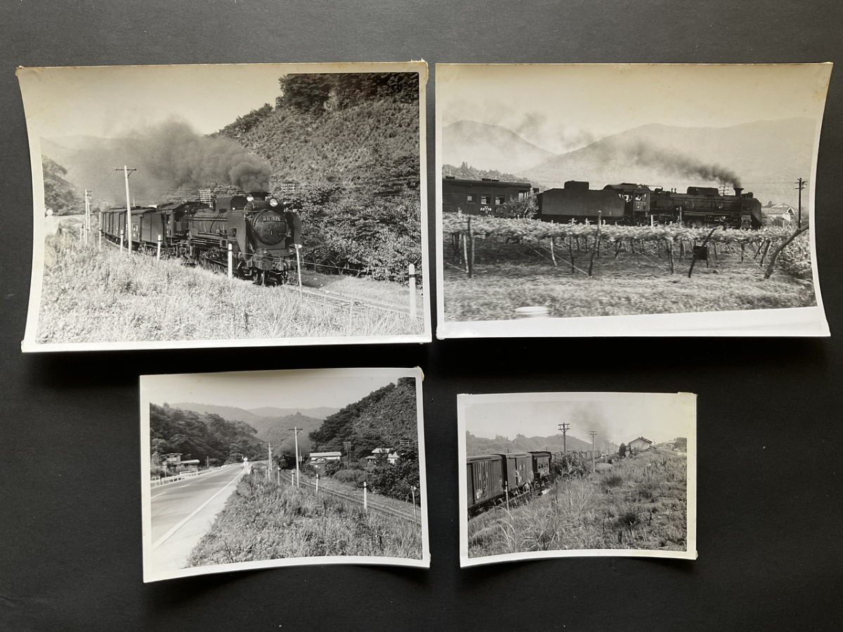  蒸気機関車・SL・写真・個人撮影・D51 1070・昭和30年代・昔のアルバムから _画像1