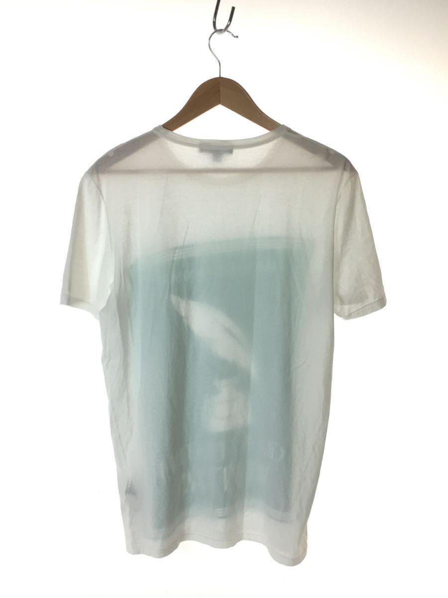 BURBERRY PRORSUM COLLECTION◆Tシャツ/L/コットン/WHT/プリント_画像2