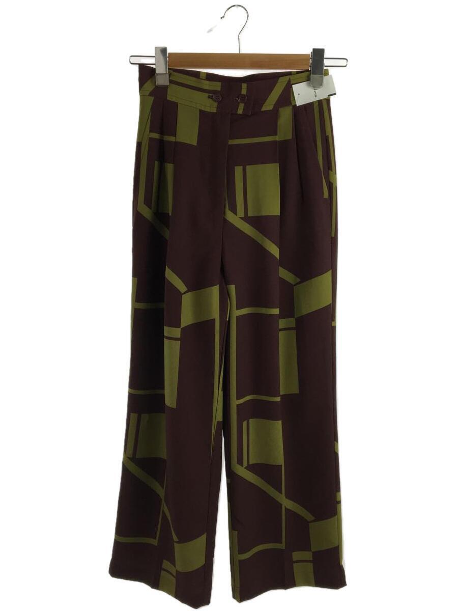 一番の贈り物 TODAYFUL◇Geometric Trousers/ボトム/36/ポリエステル