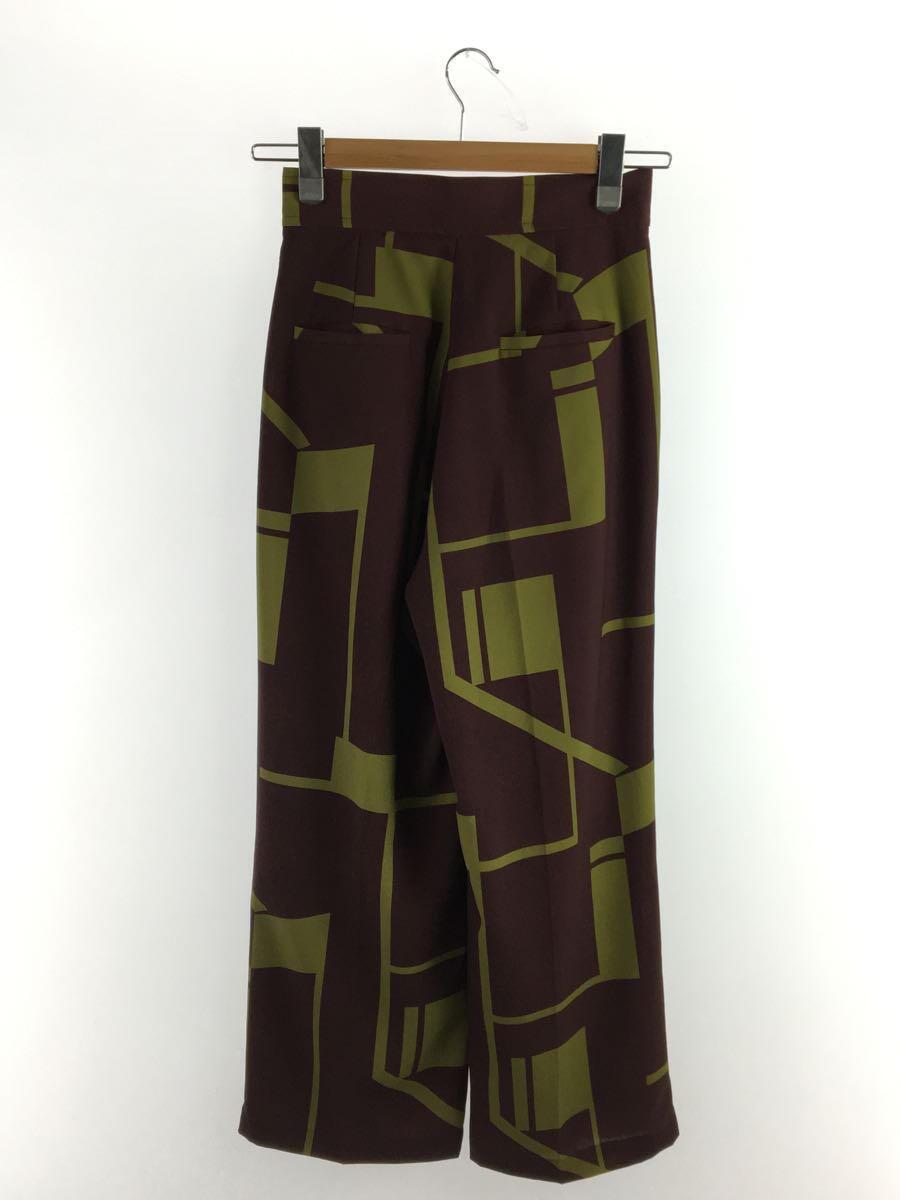 一番の贈り物 TODAYFUL◇Geometric Trousers/ボトム/36/ポリエステル