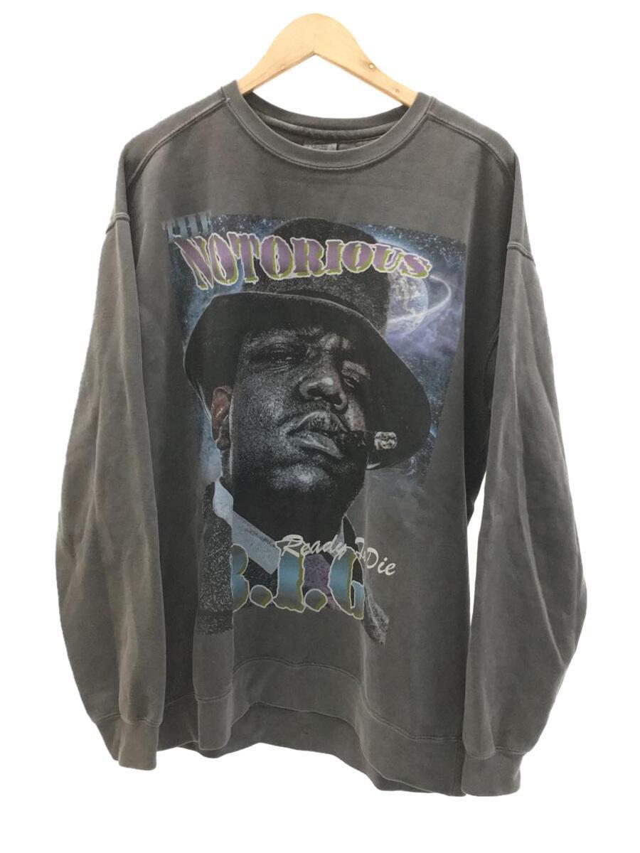 mesmerize The Notorious B.I.G./スウェット/XL/コットン/グレー/プリント