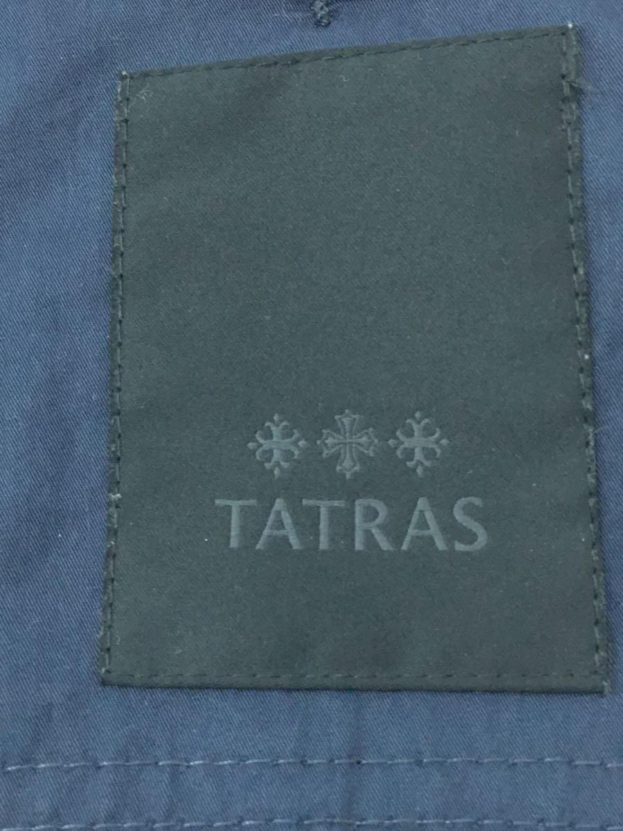 TATRAS*BERINA/ Mod's Coat / cotton / navy / plain /LTA17S4525