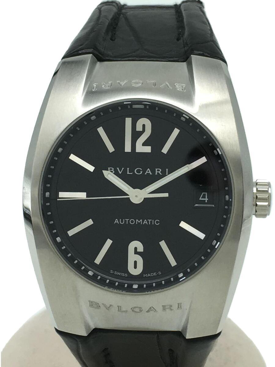 BVLGARI◆ブルガリ/自動巻き腕時計/エルゴン/EG35S/ベルト劣化