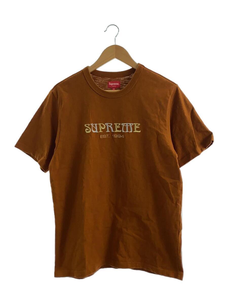 Supreme◆Tシャツ/M/コットン/キャメル
