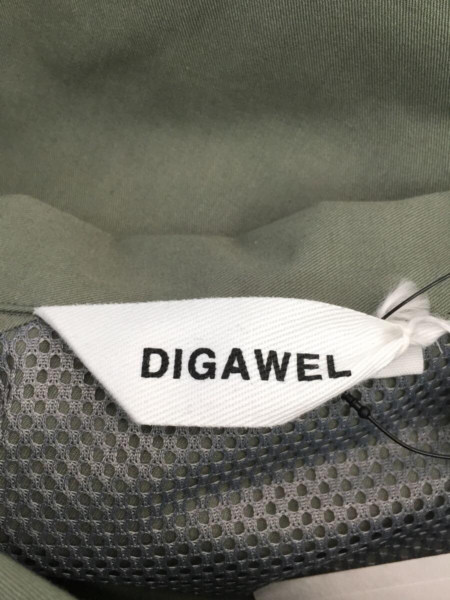 DIGAWEL◆Coach S/S Shirt jacket/半袖シャツ/1/コットン/グリーン/DWVA022_画像3