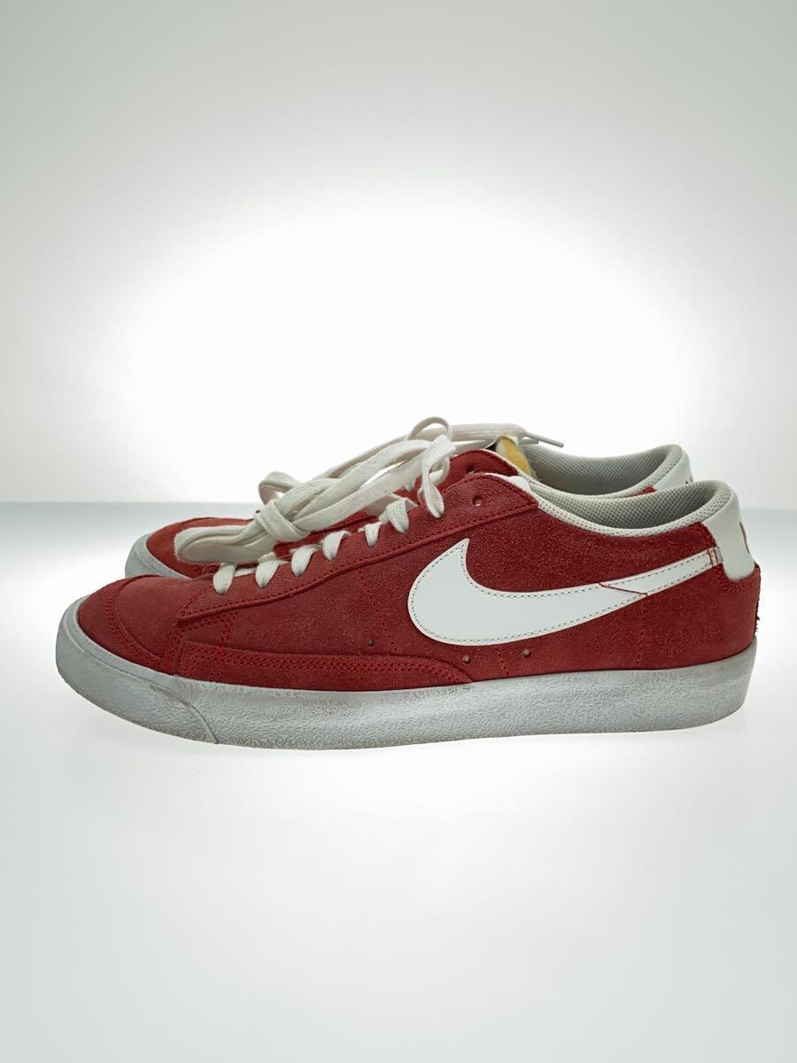 非売品 NIKE◇BLAZER スエード/27.5cm/RED/スウェード 77 ロー SUEDE_