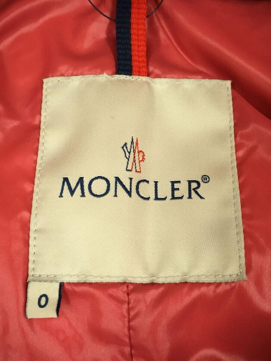 MONCLER◆ダウンベスト/O/ポリエステル/PNK/無地/48342_画像3