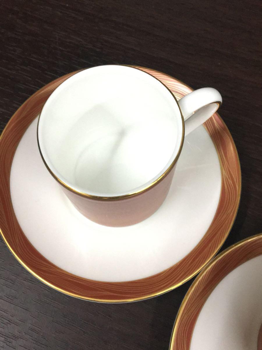 WEDGWOOD◆カップ&ソーサー/4点セット/RED_画像3