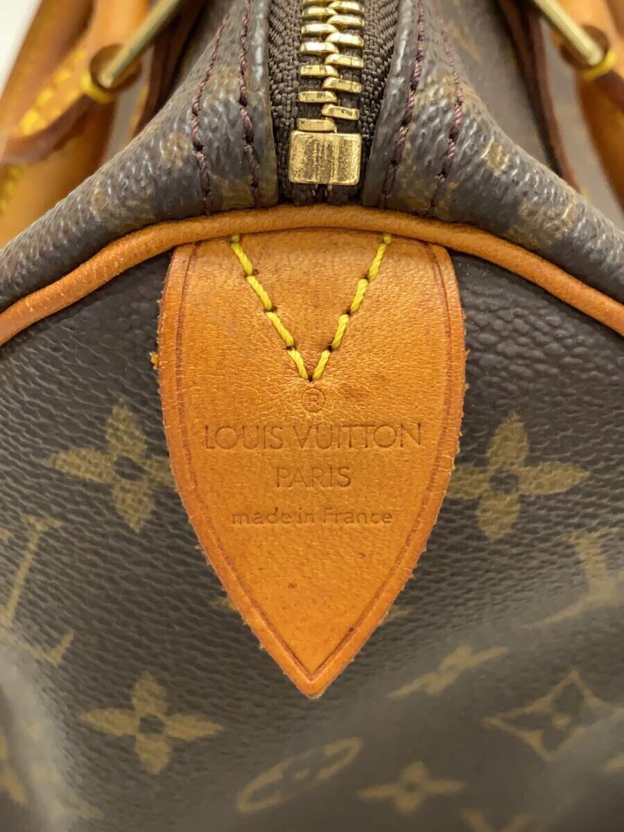 LOUIS VUITTON◆ミニ・スピーディ_モノグラム・キャンバス_BRW/PVC/BRW/モノグラム_画像5