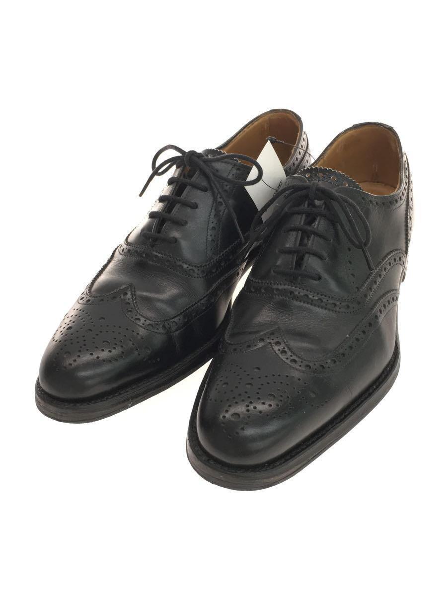 JOSEPH CHEANEY&SONS◆ウイングチップ/ドレスシューズ/UK5.5/BLK_画像2