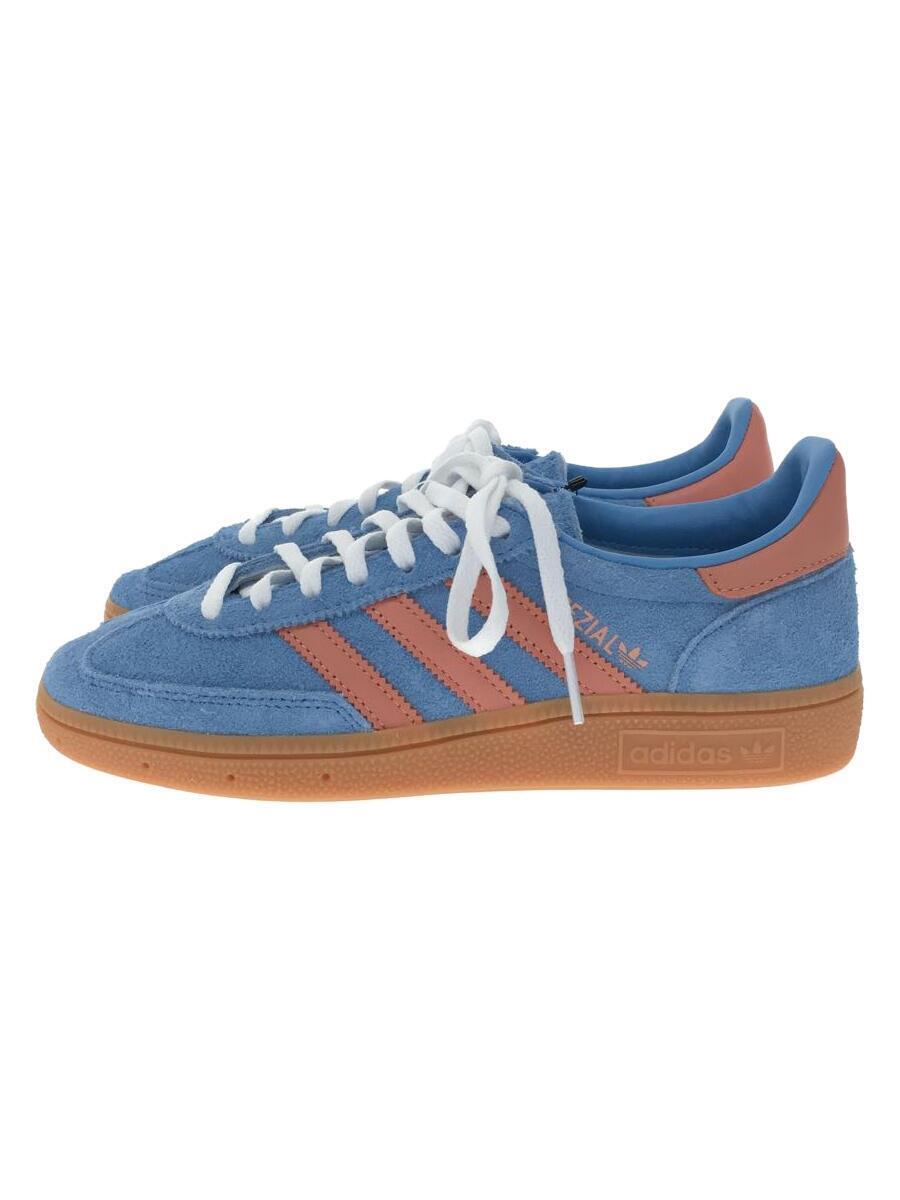 adidas◆ローカットスニーカー/22.5cm/BLU