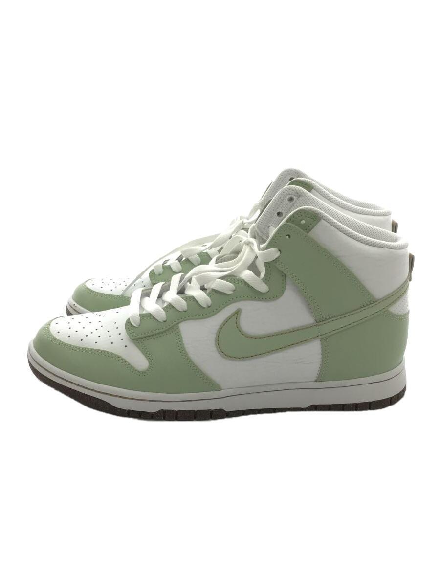 NIKE◆ハイカットスニーカー/29cm/WHT/ホワイト/DQ7680-300/Dunk High Retro SE_画像1