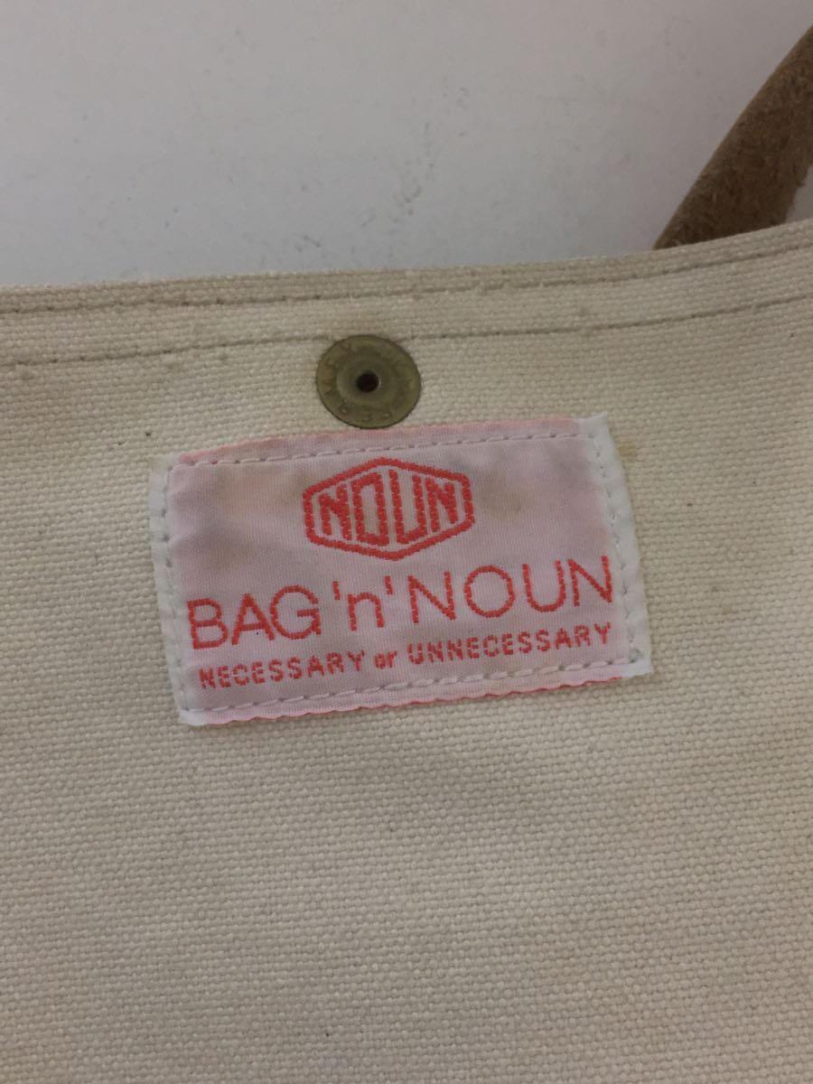 BAG’n’NOUN◆トートバッグ/コットン/CRM/無地_画像5