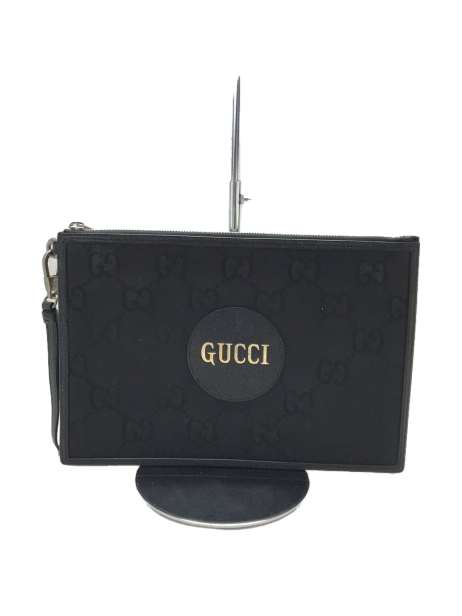 GUCCI◆Off The Grid/クラッチバッグ[仕入]/ナイロン/BLK/総柄/625598
